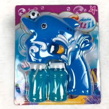 Imagem de Lançador Bolha De Sabão Com Luz Led Musical Infantil Criança