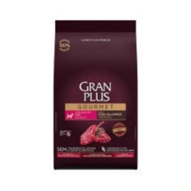 Imagem de Ração GranPlus Gourmet para Cães Adultos de Porte Mini Sabor Ovelha e 