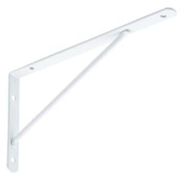 Imagem de Suporte Prateleira Leve Branca 30CM Alumark