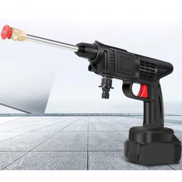 Imagem de Lavadora De Alta Pressão 21v Sem Fio Portátil 30bar C- Bateria 5600mah P- Carros E Residências