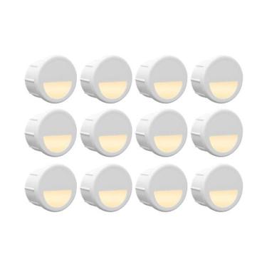 Imagem de Lâmpada LED Step Riser GOLED 1 Halfmoon 12V 3000K, pacote com 12 - GKO