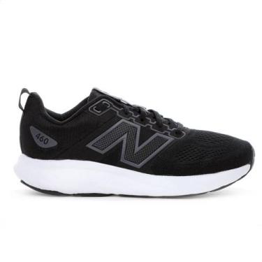 Imagem de Tênis New Balance 460 V4 Preto e Cinza - Masculino, 43, Preto