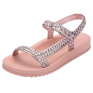 Imagem de Sandalia Feminina Facil Calce Brilho Melissa Lust 35756