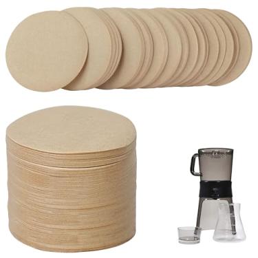 Imagem de Filtros de café compatíveis com a cafeteira OXO Cold Brew, 500 peças de filtros redondos de papel cru para máquina de fermentação a frio OXO Good Grips 940 ml