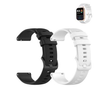 Imagem de WUNIAK Compatível com relógios inteligentes Cloudpoem para mulheres e homens, pulseiras de substituição à prova d'água de silicone esportivo macio para relógios inteligentes Cloudpoem para mulheres e