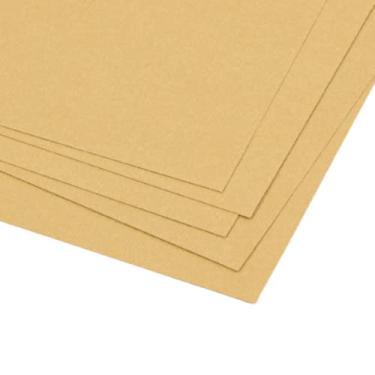 Imagem de Craftelier - Pacote com 5 cartolina de textura de lona dupla face | Material perfeito para projetos de scrapbook e artesanato | Peso 216 gramas | Tamanho 30,48 x 30,48 cm (12" x 12") - Cor Cappuccino