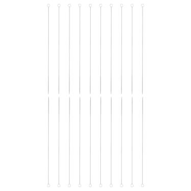 Imagem de HARFINGTON Conjunto de escovas de limpeza de palha, 304 de comprimento de aço inoxidável 304 e cerdas de nylon para garrafa de água, tubos de copo de canudo de silicone, branco (4 mm OD, conjunto de