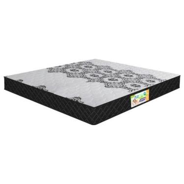 Imagem de Colchão Queen Gazin 158x22x198cm - Densidade D33 Cr403c Preto/branco -