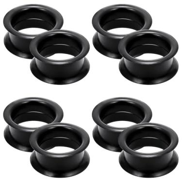 Imagem de Cisyozi Calibres de orelha de silicone de espessura 6G - 50 mm de espessura, alargadores, alargadores, alargadores de orelha com alargador duplo, kit de calibres de orelha para mulheres e homens, tom
