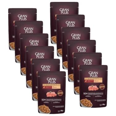 Imagem de Granplus Sachê Cães Filhotes Frango 100g 12 Unid Ração Umida