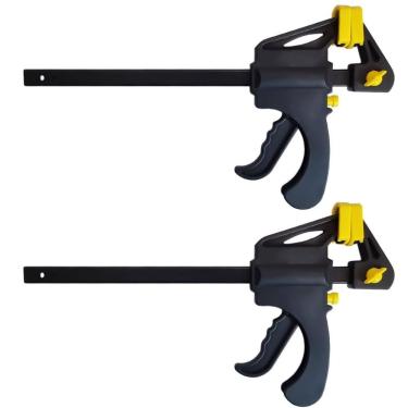 Imagem de Kit 2 Grampos Sargento 200mm Madeira Eda Pro