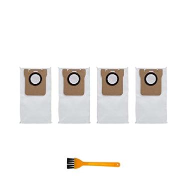 Imagem de Compatible With Xiaomi Dreame Bot D10 Plus RLS3D Robot Vacuum Cleaner Replacement Parts Accessories Main Side Brush Hepa Filter Mop Dust Bag(Black)