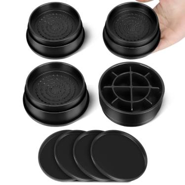 Imagem de MCXYEM Elevador de cama/elevador de cama/elevador de cama/elevador de móveis/elevadores de mesa/elevadores de moldura criar armazenamento sob a cama resistente para ajuste de altura de móveis redondo