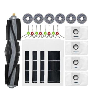 Imagem de Compatible With Ecovacs T20 OMNI/T20/T20 Max/T20 Pro Accessories Main Side Brush Mop Cloth HEPA Filter Dust Bag Replacement Spare Parts(23pcs)