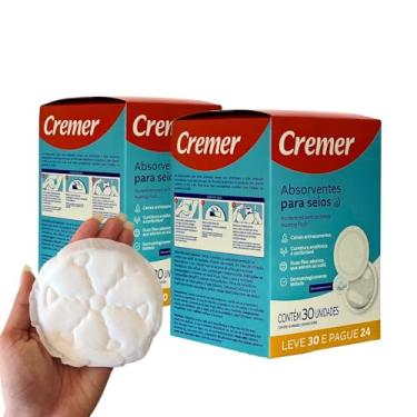 Imagem de Absorvente de Seio Amamentação Cremer (60 unidades)