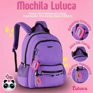 Imagem de Mochila Costas Youtuber Luluca Lilas, LU REF : 27033 - CLIO