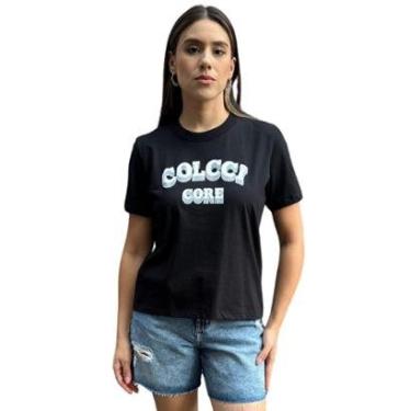 Imagem de Camiseta Comfort Feminina Estampada Colcci Core-Feminino
