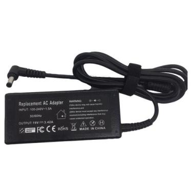 Imagem de Fonte Carregador Fti Para Notebook 19V 3.42A 65W 5.5X2.5Mm - Generico