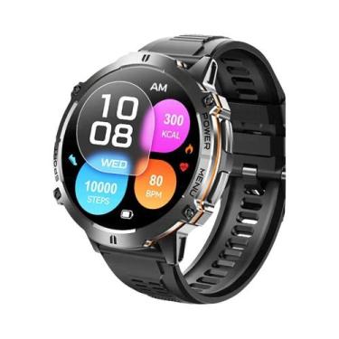 Imagem de Relógio Inteligente Militar Masculino T-Rex 3 Bluetooth 2025 Com GPS, 