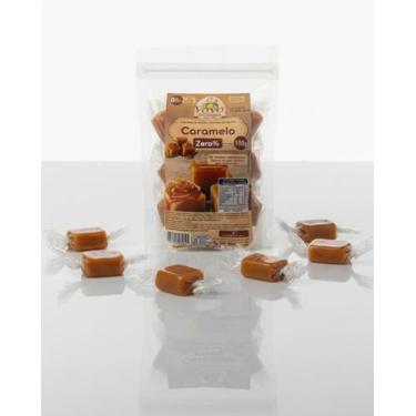 Imagem de Bala de Doce de Leite Zero Açúcar com Colágeno 100g Caramelizada - Doc