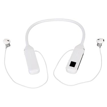 Imagem de SUNGOOYUE Fones de Ouvido Com Fita para o Pescoço K1691 Com Iluminação RGB, Drivers de 14 Mm, Bateria de 500 MAh, Suporte para Cartão de Memória, Carregamento Tipo C, Construção Em Silicone e ABS