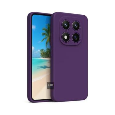 Imagem de Capa Capinha Case Compatível Xiaomi Poco X7 Silicone Aveludada Anti Impacto Reforçada Emborrachado Com Proteção De Câmera Premium (UVA)