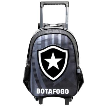 Imagem de Mochila Escolar Rodas E Costas Time Botafogo 16488