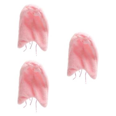 Imagem de Fenteer Conjunto de 3 Cobertores de Canto para Pássaros, Casinha de Pássaros, Quente, Rede para Pássaros, Fácil de Limpar, Abrigo para Pássaros, Cama, Rosa