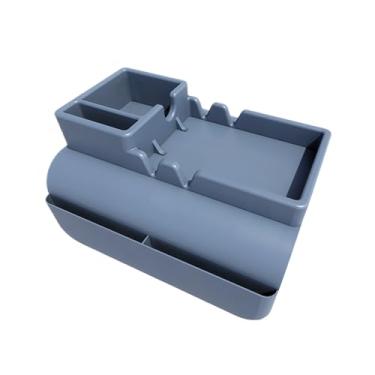 Imagem de Suporte para Copos de Sofá com Bandeira, Com Bolso Lateral Em Silicone Antiderrapante Para Guardar Objetos, Porta-copos para Sofá, Para Cama TV Viagem Cadeira de Computador e Telemóvel