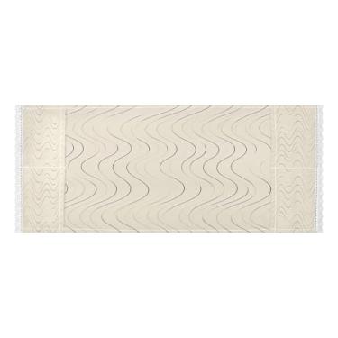 Imagem de Wassud Capas de lavadora e secadora de listras monocromáticas, protetor de lavadora com sacos de armazenamento, capa de geladeira à prova de poeira com bolsos para lavanderia doméstica, cozinha, 120 x