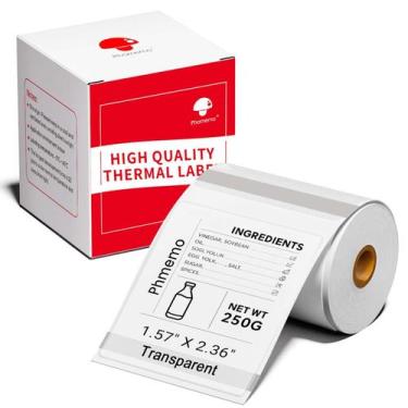 Imagem de Etiquetas Térmicas Phomemo M110/M100/M220/M221/M108 40mm x 60mm