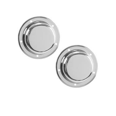 Imagem de Tampa p Cubo de Roda Metal p Randon Pintada 5 Furos - 2 Un