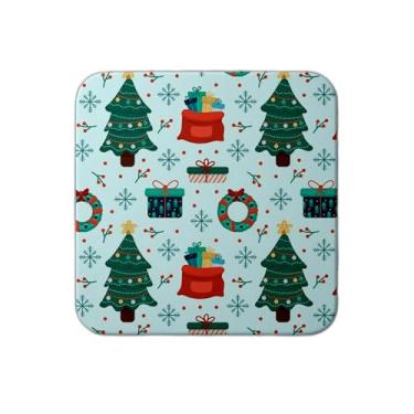 Imagem de Ladrilho Decorativo de Cerâmica Com Estampa Padrão Sem Costura Para Natal