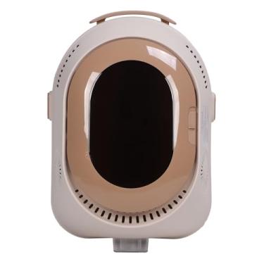 Imagem de aqxreight Porta-mochila para Gatos de Ventilação Com Iluminação Suave Janela de Meia Perspectiva Transportadora para Viagens para Animais de Estimação Lata de café A Caixa de Em Pet Adota Bolsa (Café)