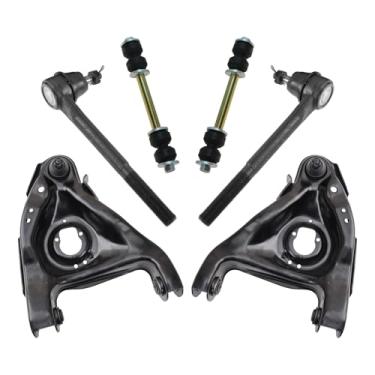 Imagem de TRQ Kit de direção dianteira e suspensão compatível com Chevrolet Blazer 1996-2005 1996-2003 S10 1996-2001 GMC Jimmy Sonoma 1996-2000 Isuzu Hombre