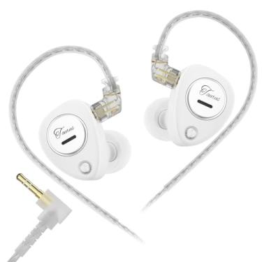 Imagem de KZ Taurus in Ear Monitor, Fones de ouvido com estrutura de driver dinâmico duplo horizontal, fones de ouvido para jogos, som nítido KZ IEM, fones de ouvido estéreo de alta fidelidade IEM com cabo
