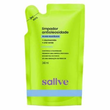 Imagem de Limpador Antioleosidade Sallve Refil 240ml-Unissex