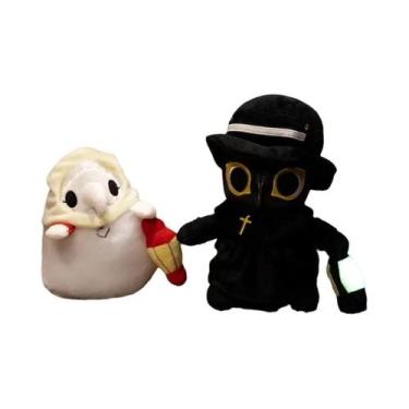 Imagem de Boneco De Pelúcia Corvo Luminoso De 20cm, Personagem De Desenho Animad