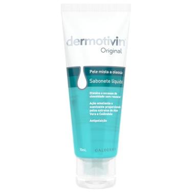 Imagem de Dermotivin Sabonete Líquido Facial Pele Mista Original 70ml