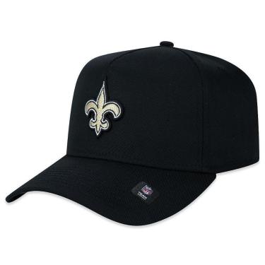 Imagem de Boné New Era 940 A-Frame St New Orleans Saints Clean Preto-Unissex
