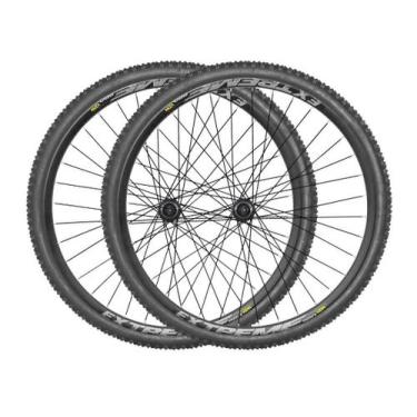 Imagem de Roda 29 vzan extreme 36f preto com cubo k7 shimano e pneus