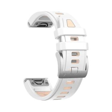 Imagem de Pulseira De Silicone De 20mm Para Garmin Fenix 7S 6S pro 5S plus Epix 