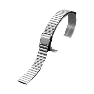 Imagem de Pulseira De Metal Ultra Fina 18mm Para Casio F-91W F84 SGW400 F105 F10