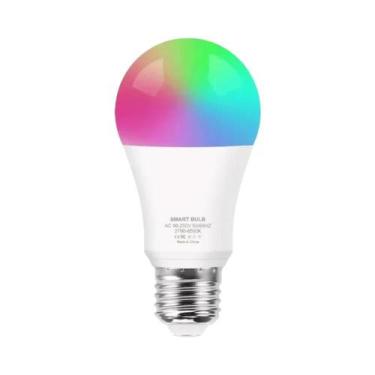 Imagem de Luz Disco LED RGB Rotativa Bola DJ Estroboscópica Controle Remoto Cont