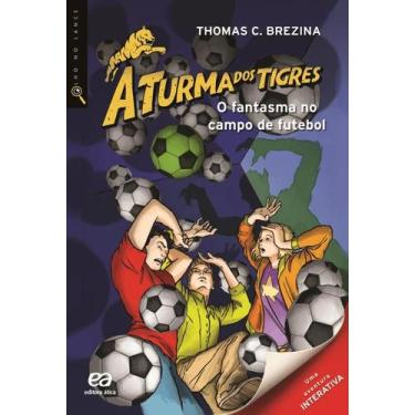 Imagem de Livro - O fantasma no campo de futebol