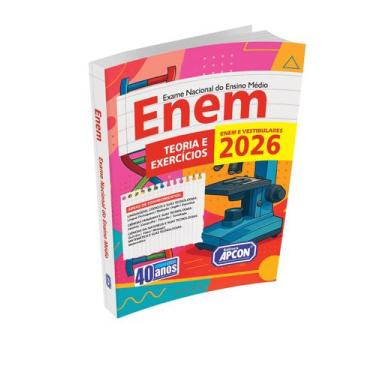 Imagem de Apostila Enem 2026 Exame Nacional do Ensino Médio - Editora Apcon