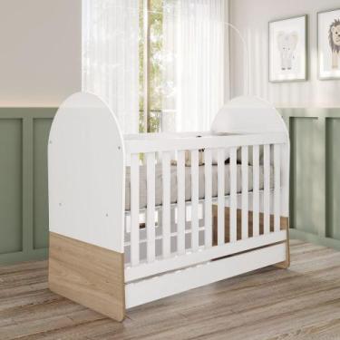 Imagem de Berço Mini Cama 3 em 1 Magia Magia Henn, Branco Jequitiba HP