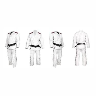 Imagem de Kimono Judô Trançado Especial Adulto Marca Aranha, A1, Branco