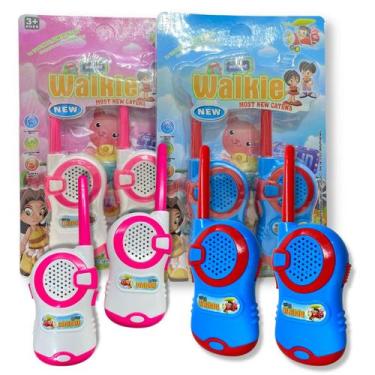 Imagem de Walkie Takie Radio Comunicador Infantil De Brinquedo 100m, Masculino