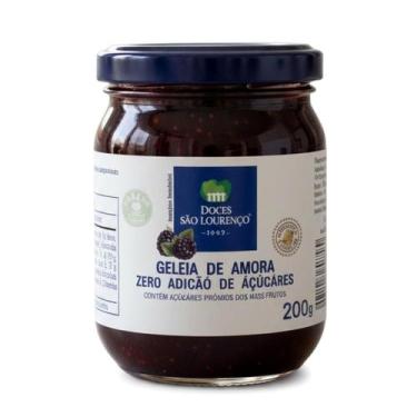 Imagem de Geleia Amora Zero Ad, Açucares SAO LOURENCO 200g - São Lourenço